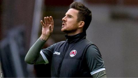 Clyde manager Barry Ferguson