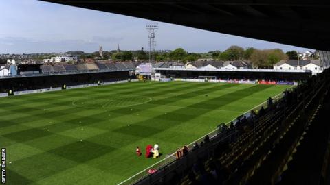 Torquay United's Plainmoor ground