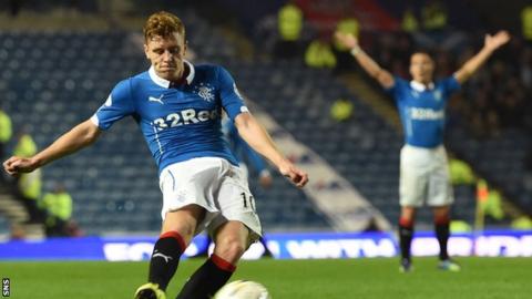 Rangers midfielder Lewis Macleod