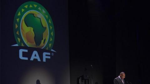 The Confederation of African Football logo