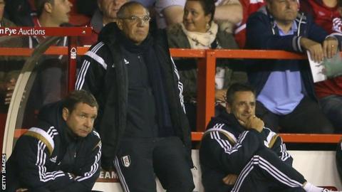 Felix Magath, former Fulham boss