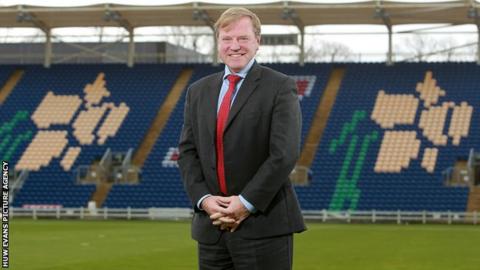 Chief executive Hugh Morris wants Glamorgan to get back to promoting home-grown talent