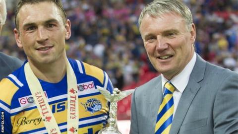 Kevin Sinfield and Gary Hetherington