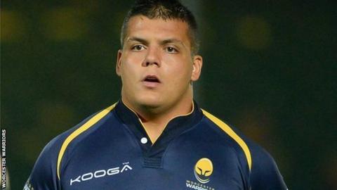 New Worcester Warriors signing Alex Gordas