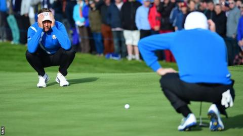 Ian Poulter and Stephen Gallacher