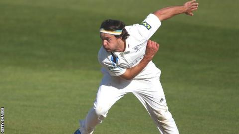 Yorkshire seamer Jack Brooks