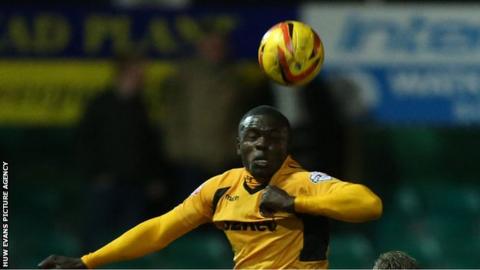 Ismail Yakubu of Newport County