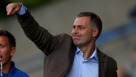 Dagenham & Redbridge manager Wayne Burnett