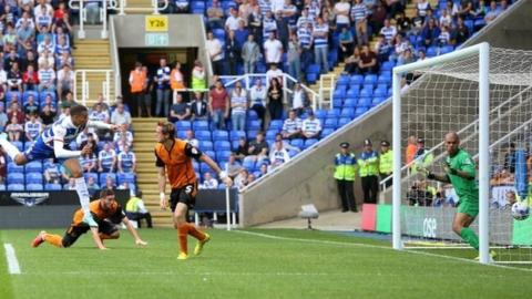 Michael Hector scores for Reading