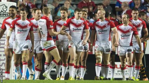 St Helens team