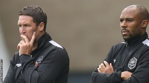 Scott Young and Danny Gabbidon