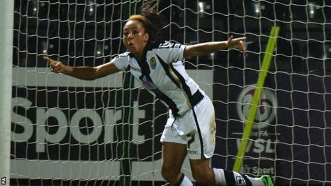 Notts County's Jess Clarke