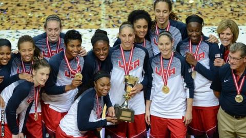 United States celebrate winning the 2014 World Championships in Turkey