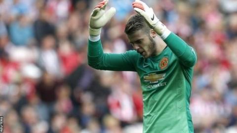 Manchester United goalkeeper David de Gea