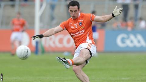Aaron Kernan won the provincial title with Armagh four times between 2005 and 2008