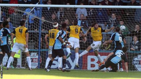 Aaron Holloway goal