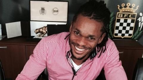 Nigeria striker Michael Uchebo