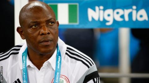 Nigeria coach Stephen Keshi