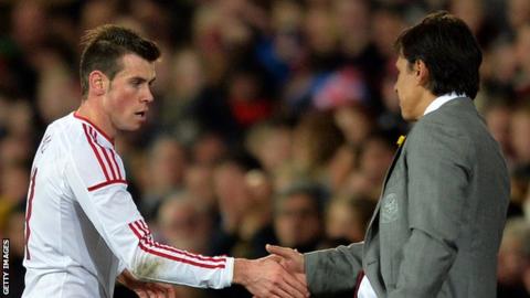 Gareth Bale and Chris Colman