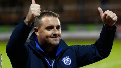 Scotland head coach Steve McCormack