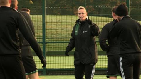 University of Stirling coach Shelley Kerr
