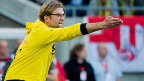 Borussia Dortmund coach Jurgen Klopp
