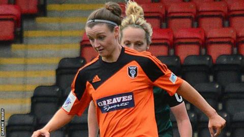 Glasgow City player Susan Fairlie