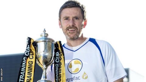 East Fife manager Gary Naysmith