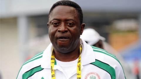 Nigeria caretaker coach Shaibu Amodu