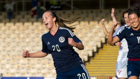 Scotland's Caroline Weir