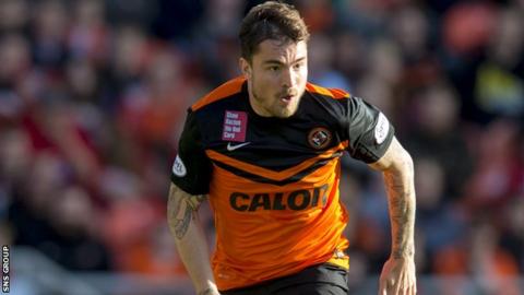 Dundee United midfielder Paul Paton