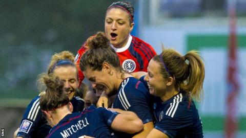 Scotland celebrate