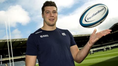 Scotland captain Grant Gilchrist
