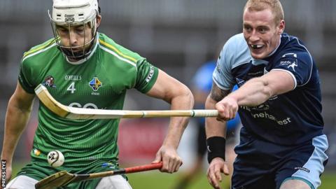 Ireland's Paul Divilly battles with Scotland's Conor Cormack