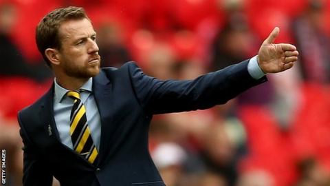 Rowett took Burton to the League Two play-off final last season