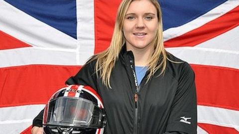 British bobsleigher Serita Shone