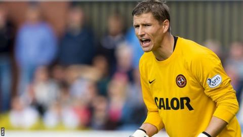 Dundee United goalkeeper Radoslaw Cierzniak