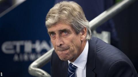 Manchester City manager Manuel Pellegrini