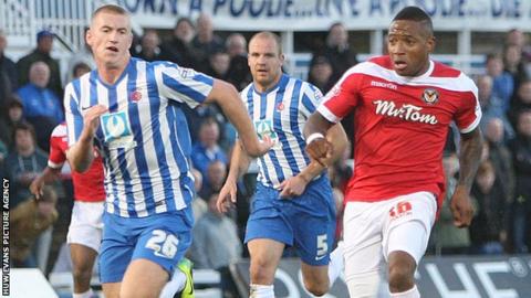 Aaron O'Connor made it 2-0 before Hartlepool fought back.