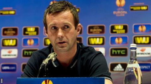 Celtic manager Ronny Deila