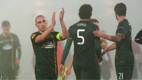 Celtic captain Scott Brown