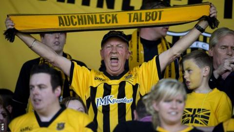 Auchinleck Talbot fans