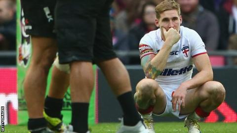Sam Tomkins after New Zealand's 20-18 defeat of England in the 2013 World Cup