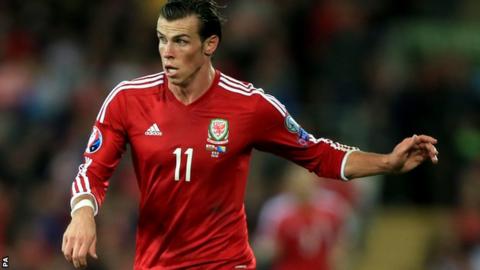 Wales' Gareth Bale