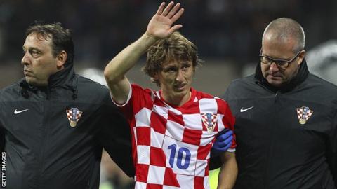 Luka Modric of Croatia