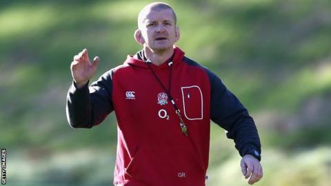 England forwards coach Graham Rowntree