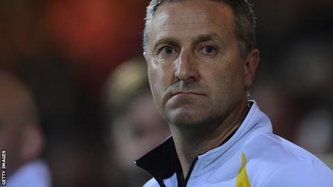 Norwich City boss Neil Adams