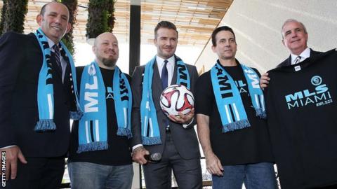 David Beckham, Don Garber