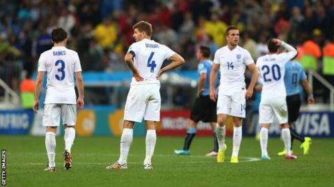 England football team