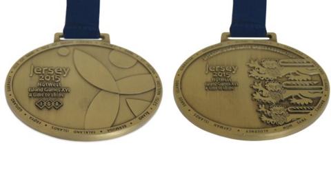 2015 Island Games gold medals